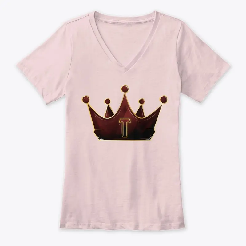 T-zar The Tyrant Women's V-Neck